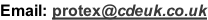 Email: protex@cdeuk.co.uk